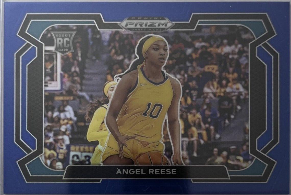 Angel Reese [Blue Variation] #38 Prices | 2024 Prizm Draft Picks ...