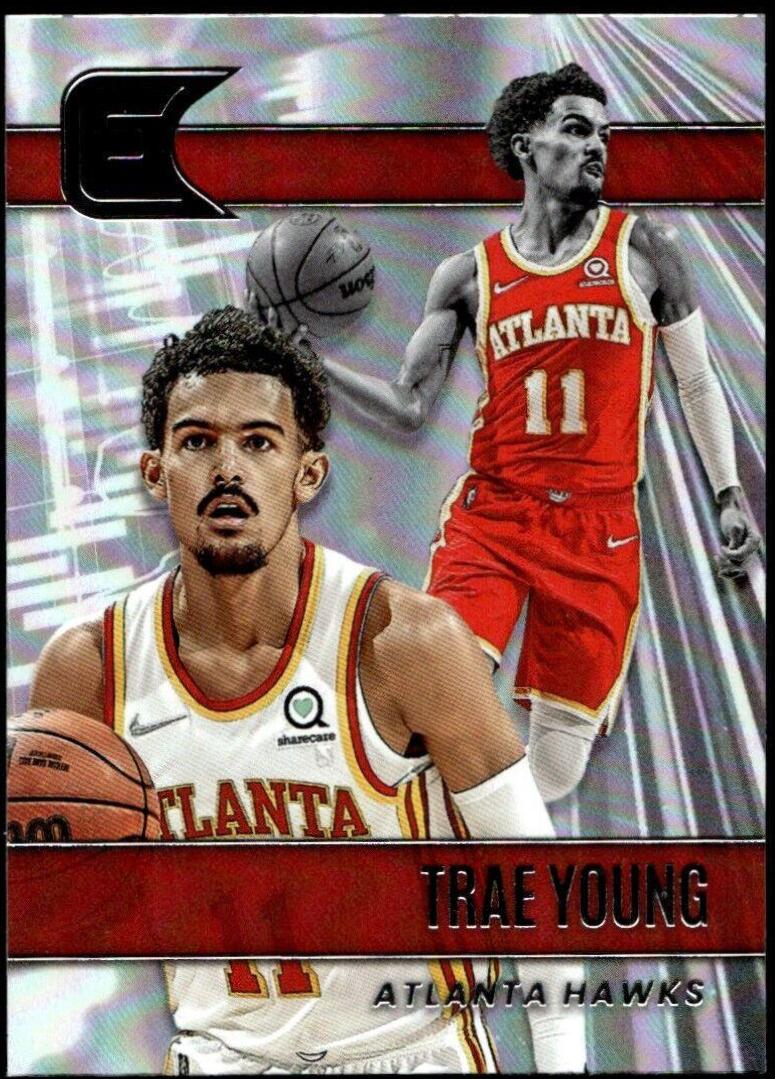 Trae Young #310 Basketball Cards 2021 Panini Chronicles