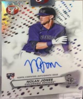 Nolan Jones #PA-NJ Baseball Cards 2023 Topps Pristine Autographs