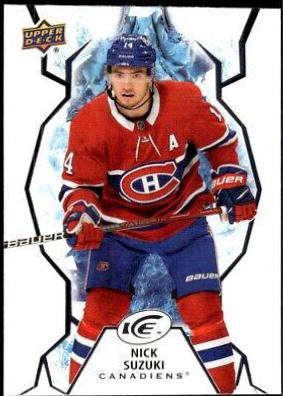 Nick Suzuki #40 2021-22 Upper Deck Ice Hockey