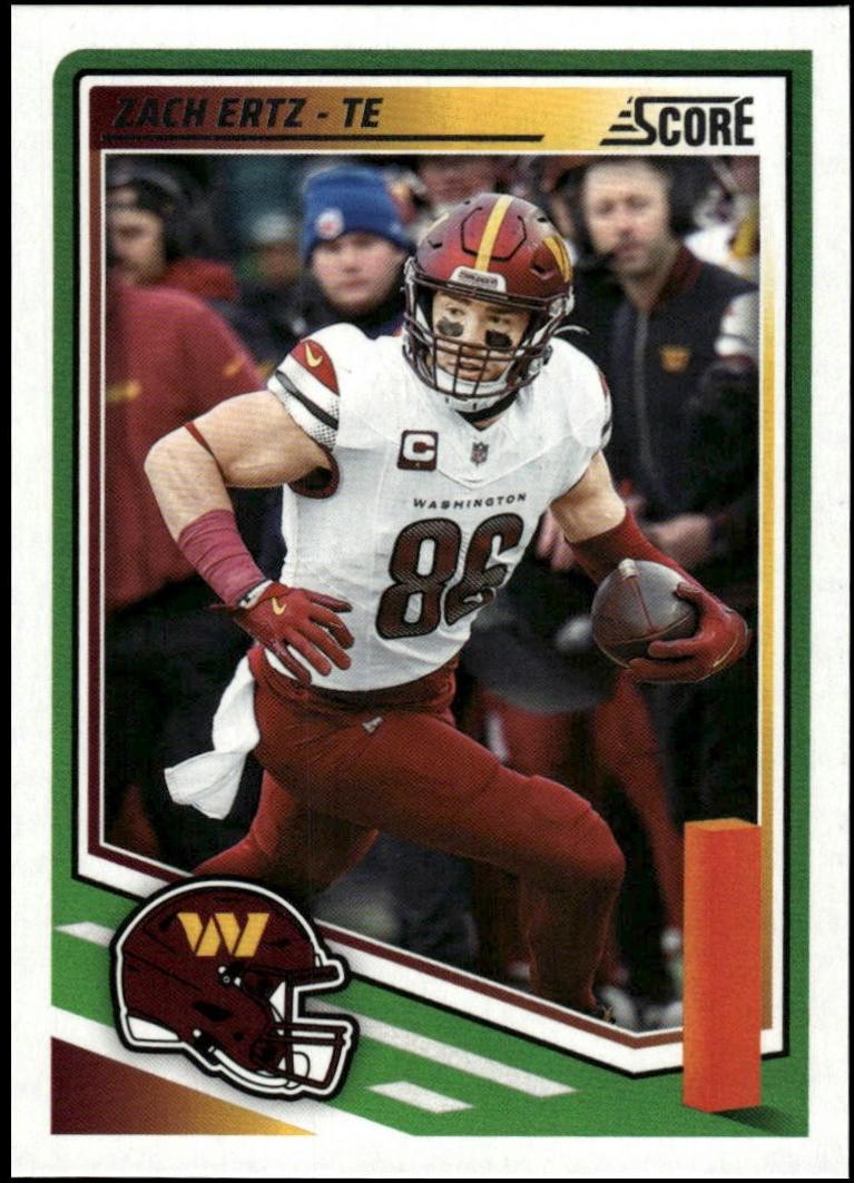 Zach Ertz #257 2025 Panini Score Football