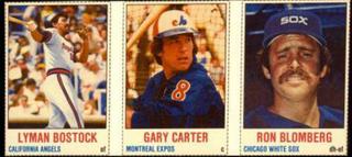 Gary Carter, Lyman Bostock, Ron Blomberg