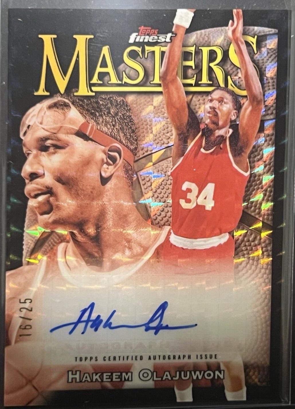 Hakeem Olajuwon [Black Geometric Refractor] #MA-HO