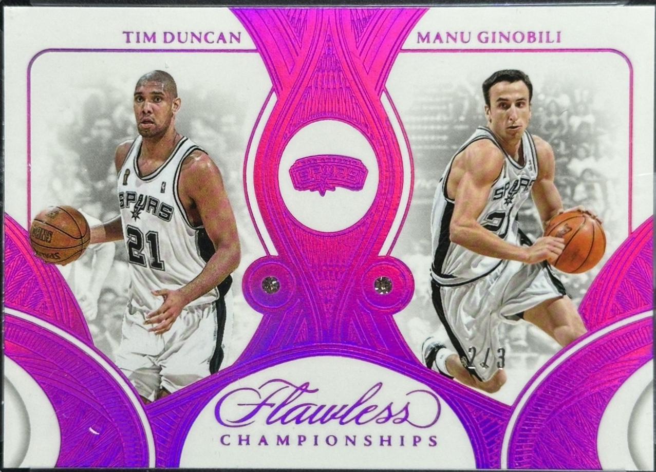 Tim Duncan/Manu Ginobili [Fuchsia] #176