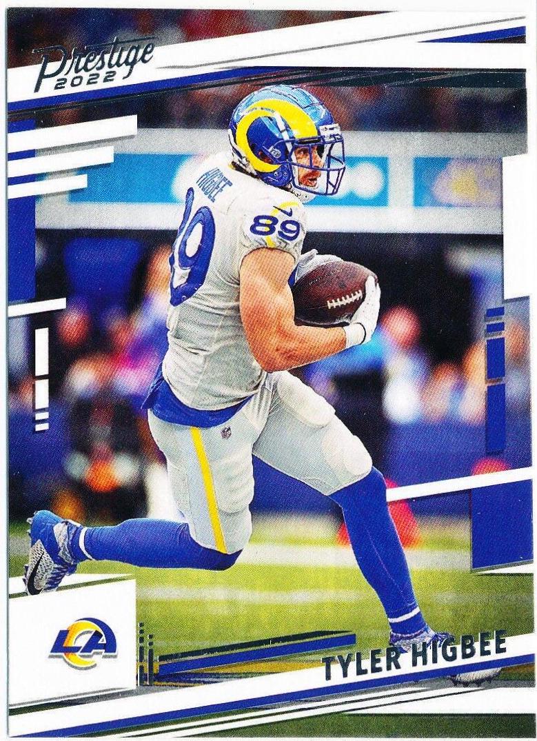 Tyler Higbee #166 Football Cards 2022 Panini Prestige