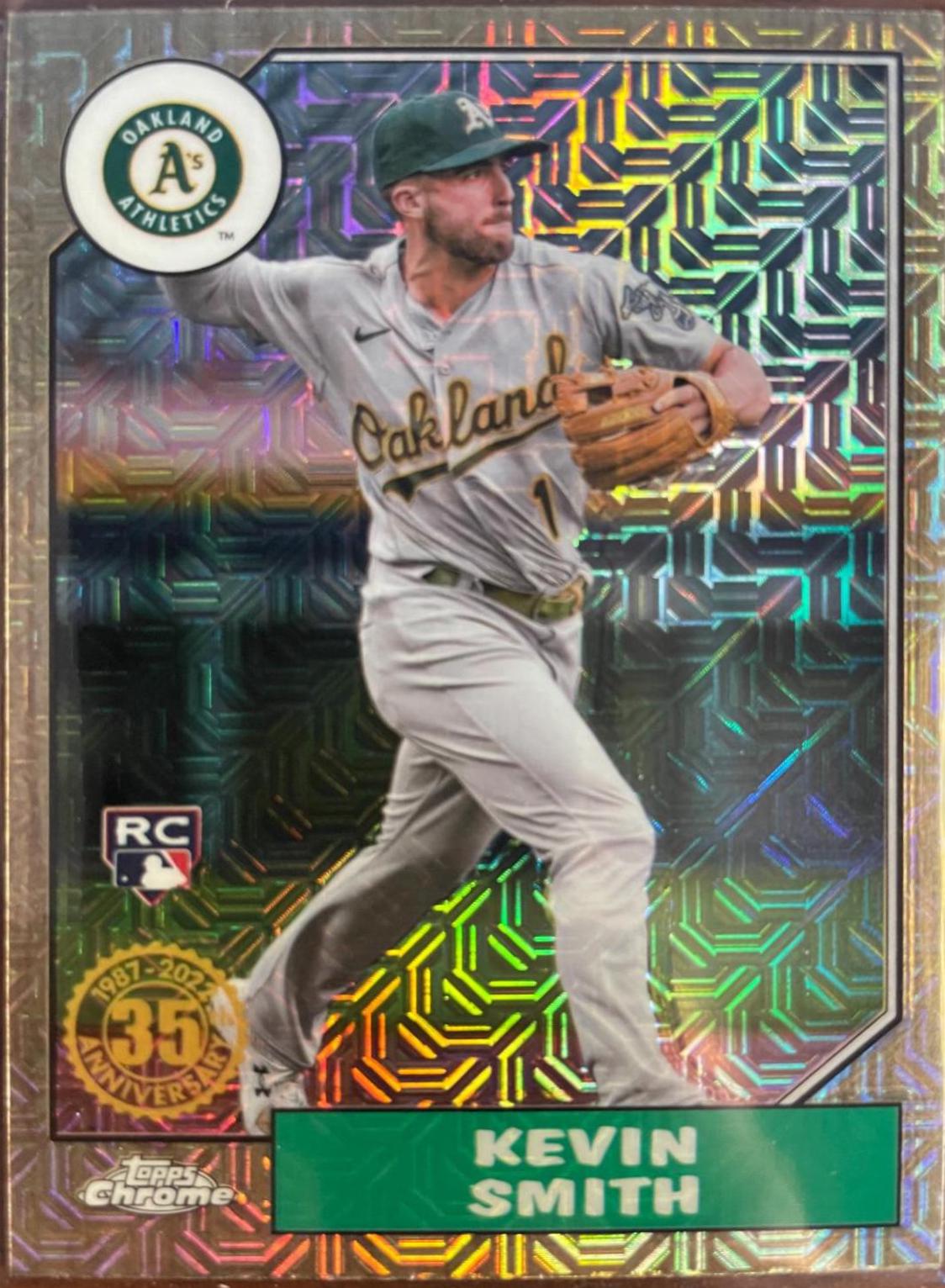 Kevin Smith #T87C-68 Baseball Cards 2022 Topps Update 1987 Chrome