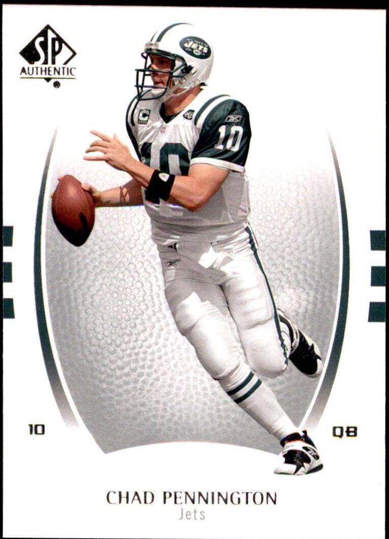 Chad Pennington #19 Football Cards 2007 SP Authentic