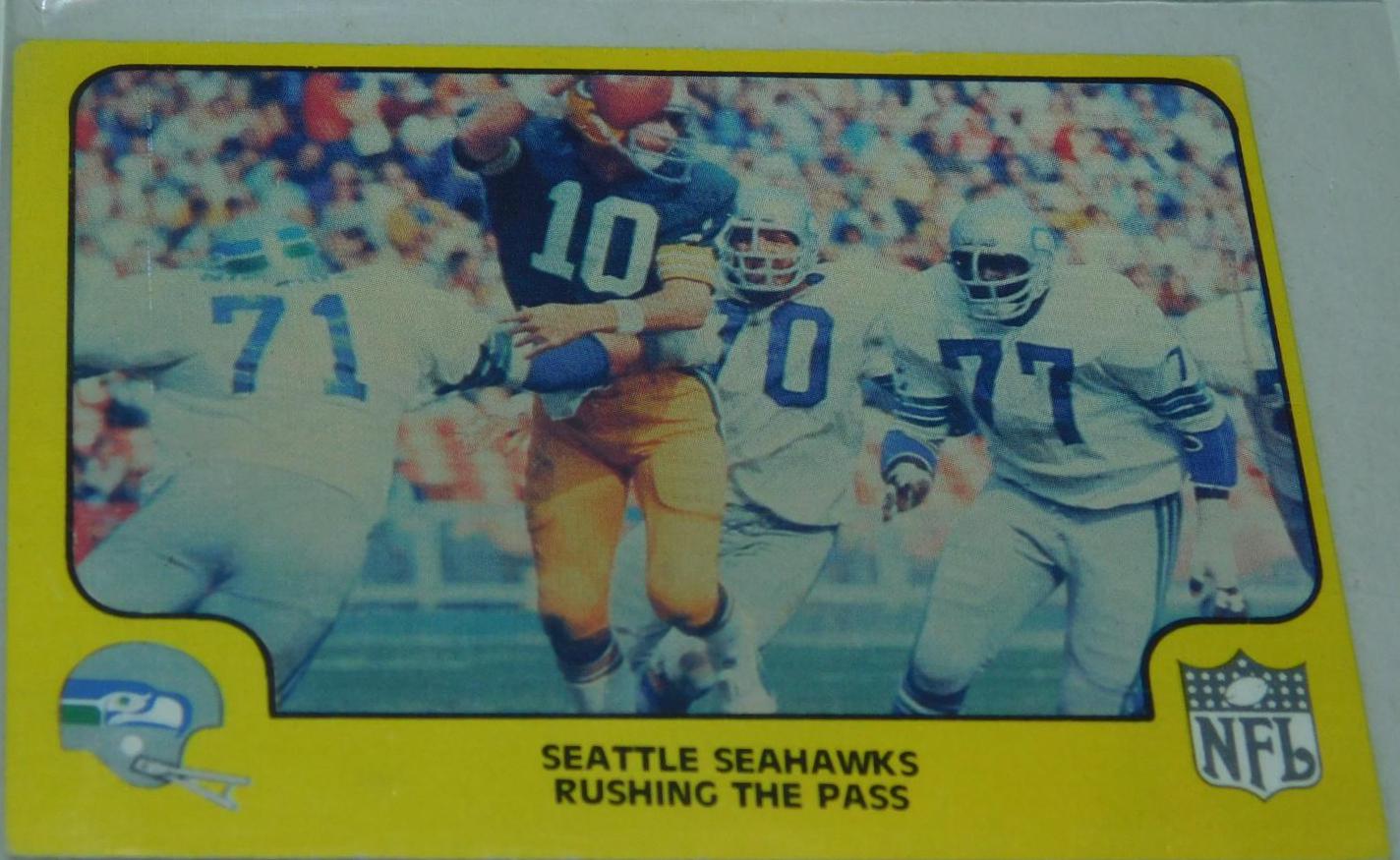 Seattle Seahawks [Rushing the Pass] #52