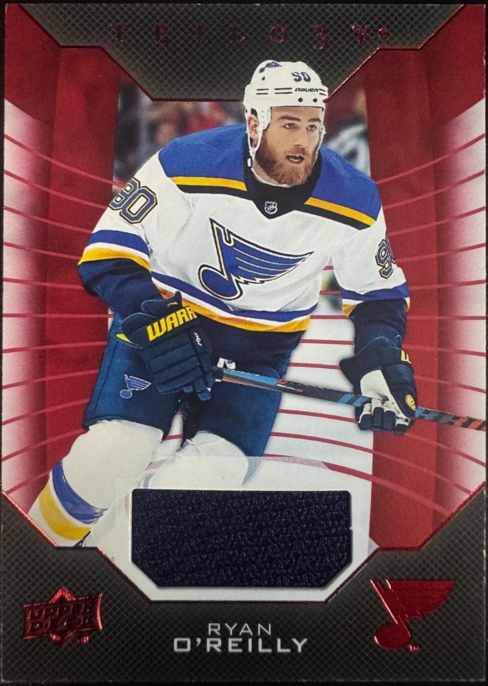 Ryan O'Reilly #8 Hockey Cards 2019 Upper Deck Trilogy