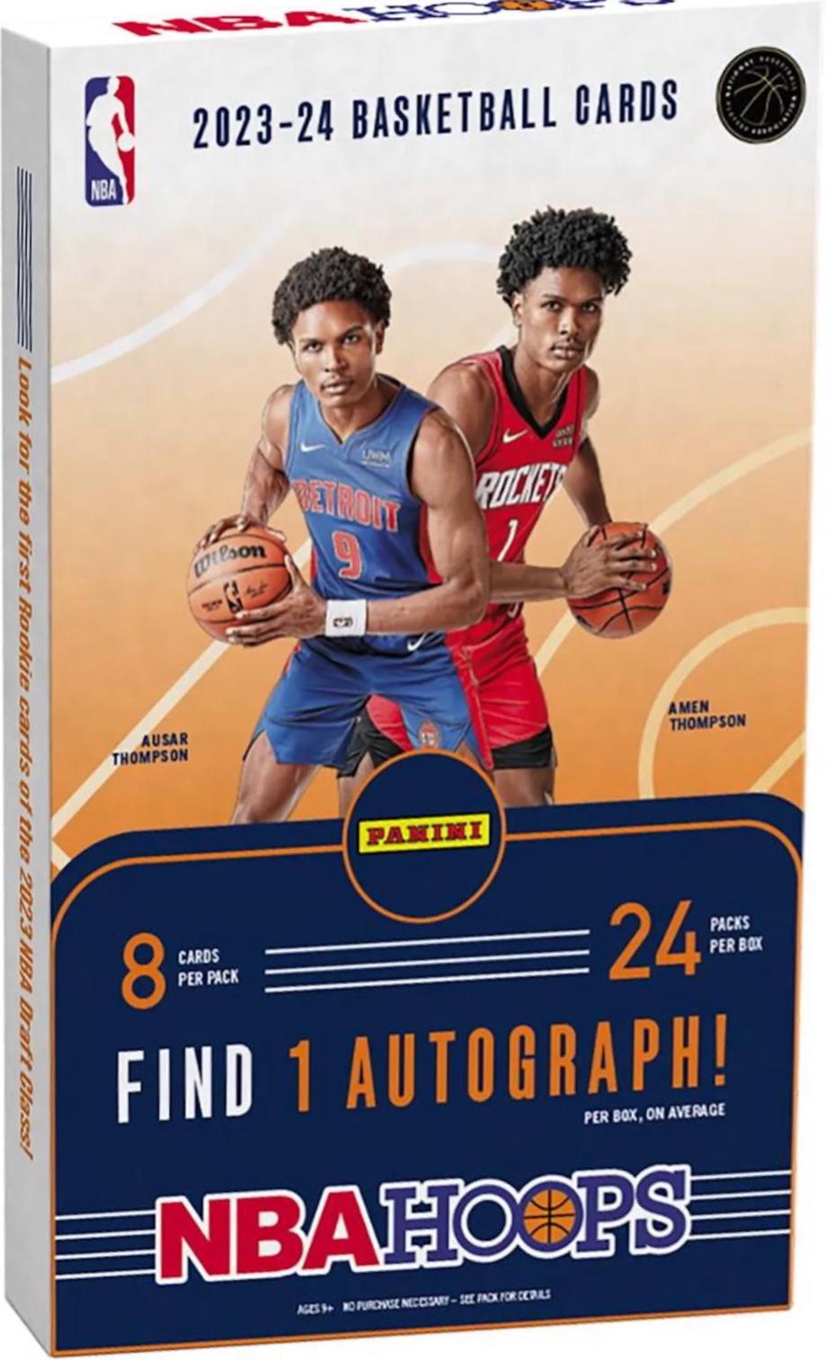 Hobby Box Basketball Cards 2023 Panini Hoops