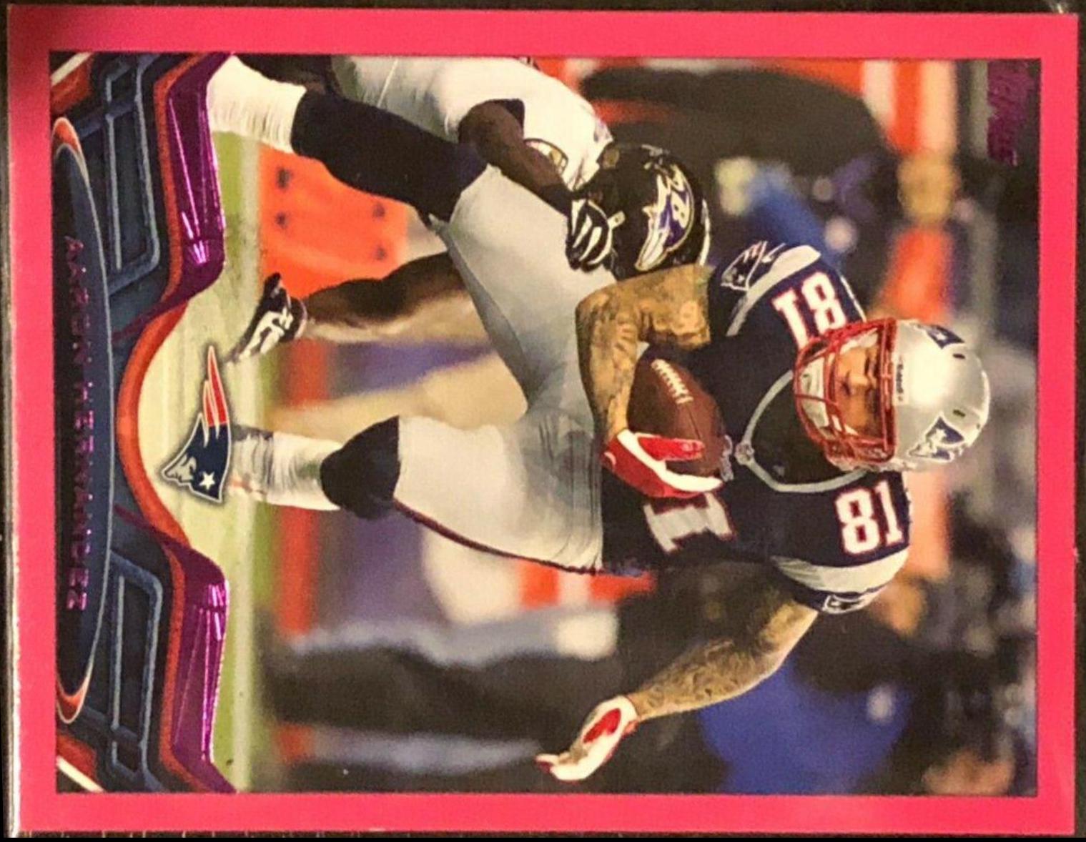 Aaron Hernandez [Pink] #373