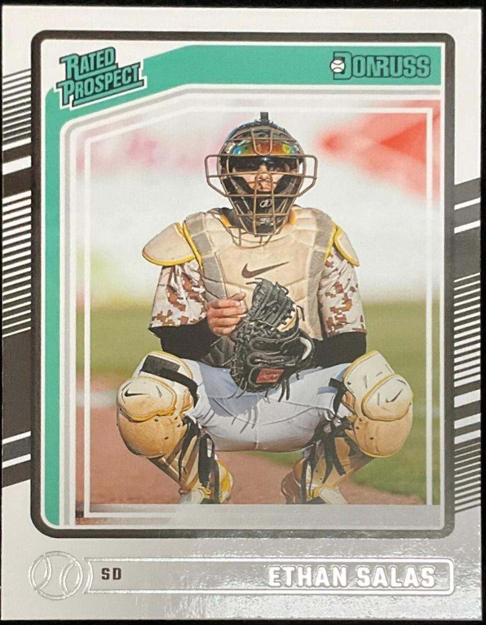 Ethan Salas #124 Baseball Cards 2024 Donruss