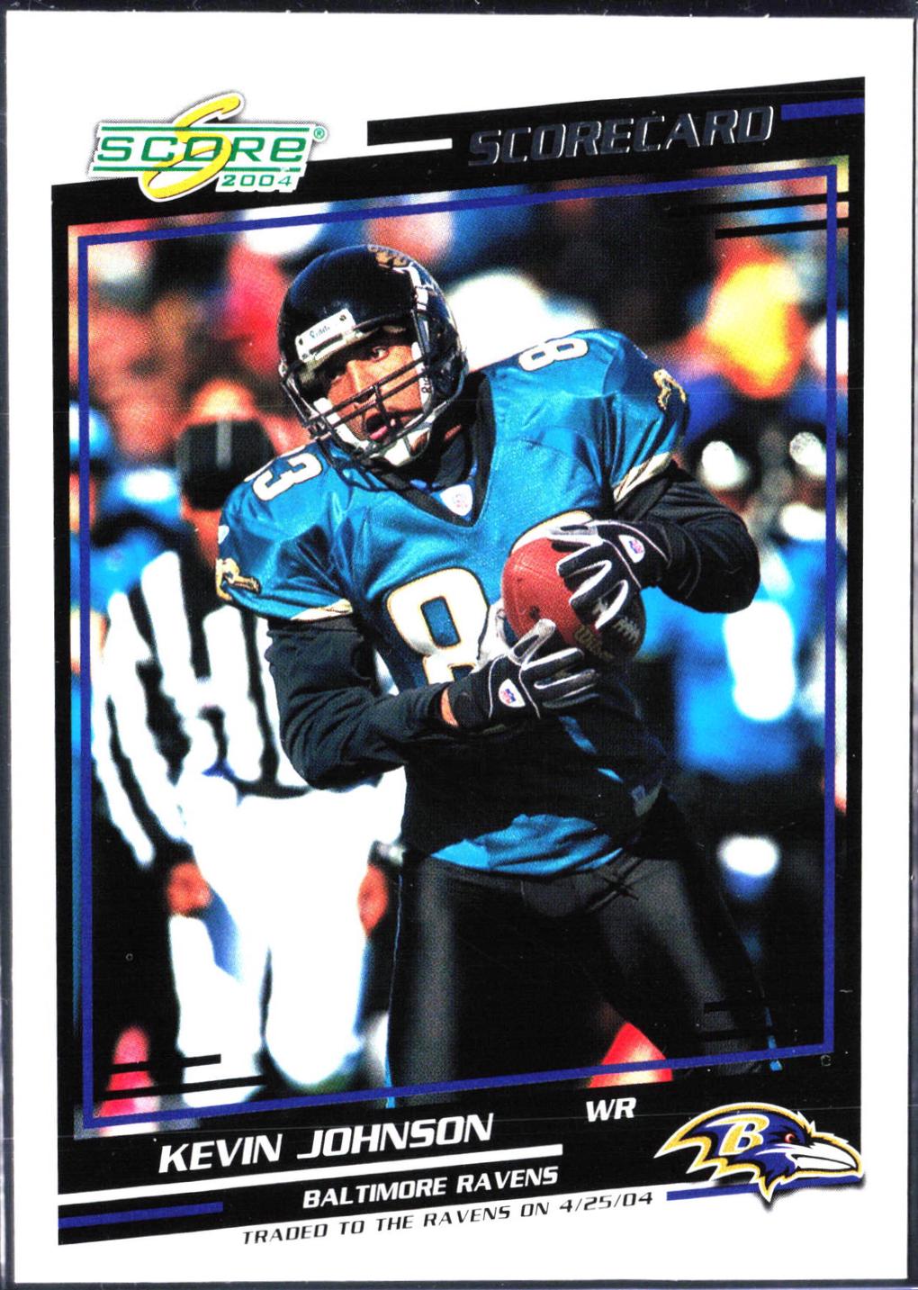 Kevin Johnson #146 2004 Panini Score Football