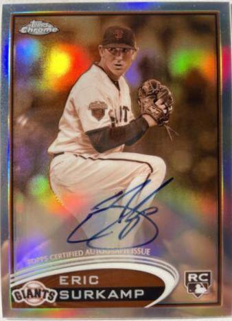 Eric Surkamp [Sepia Refractor Autograph] #181