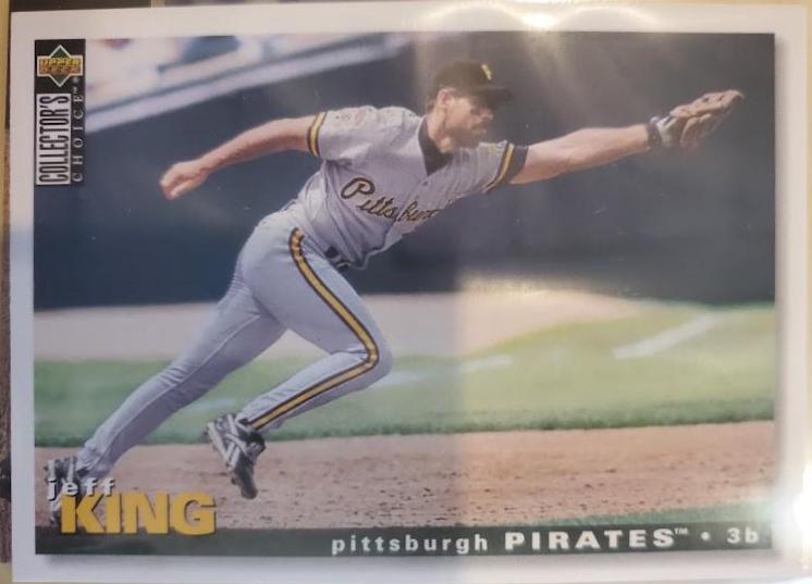 Jeff King #379 Baseball Cards 1995 Collector's Choice