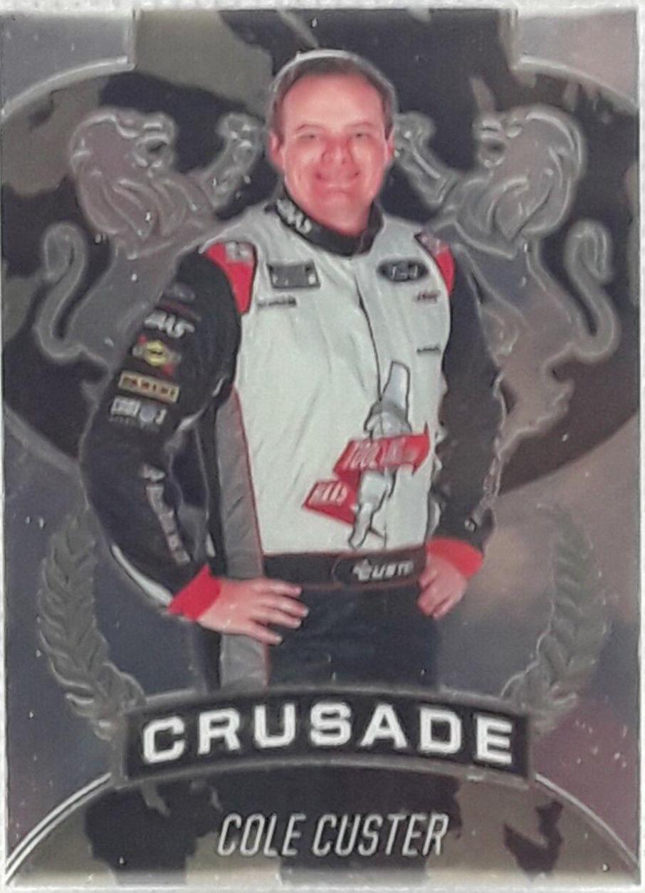 Cole Custer #2 Racing Cards 2021 Panini Chronicles NASCAR Crusade