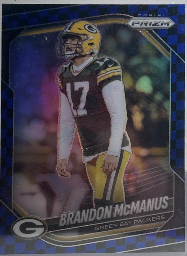 Brandon McManus [Black Blue Checker] #290