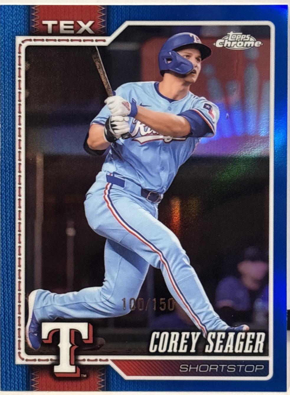 2026 Corey Seager [Blue Refractor] #28