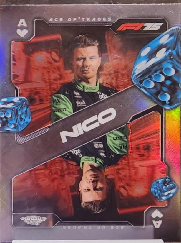 スクランブルバトル　10PC賞 Nico Hulkenberg #SCA-10 Prices | 2025 Topps Chrome Formula 1 Ace