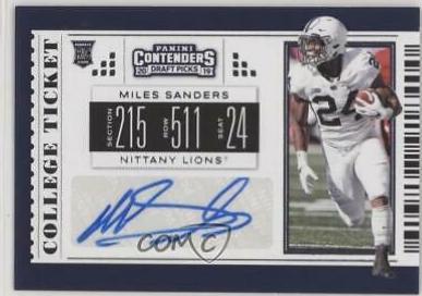 Miles Sanders #176 2019 Panini Contenders Draft Picks Football