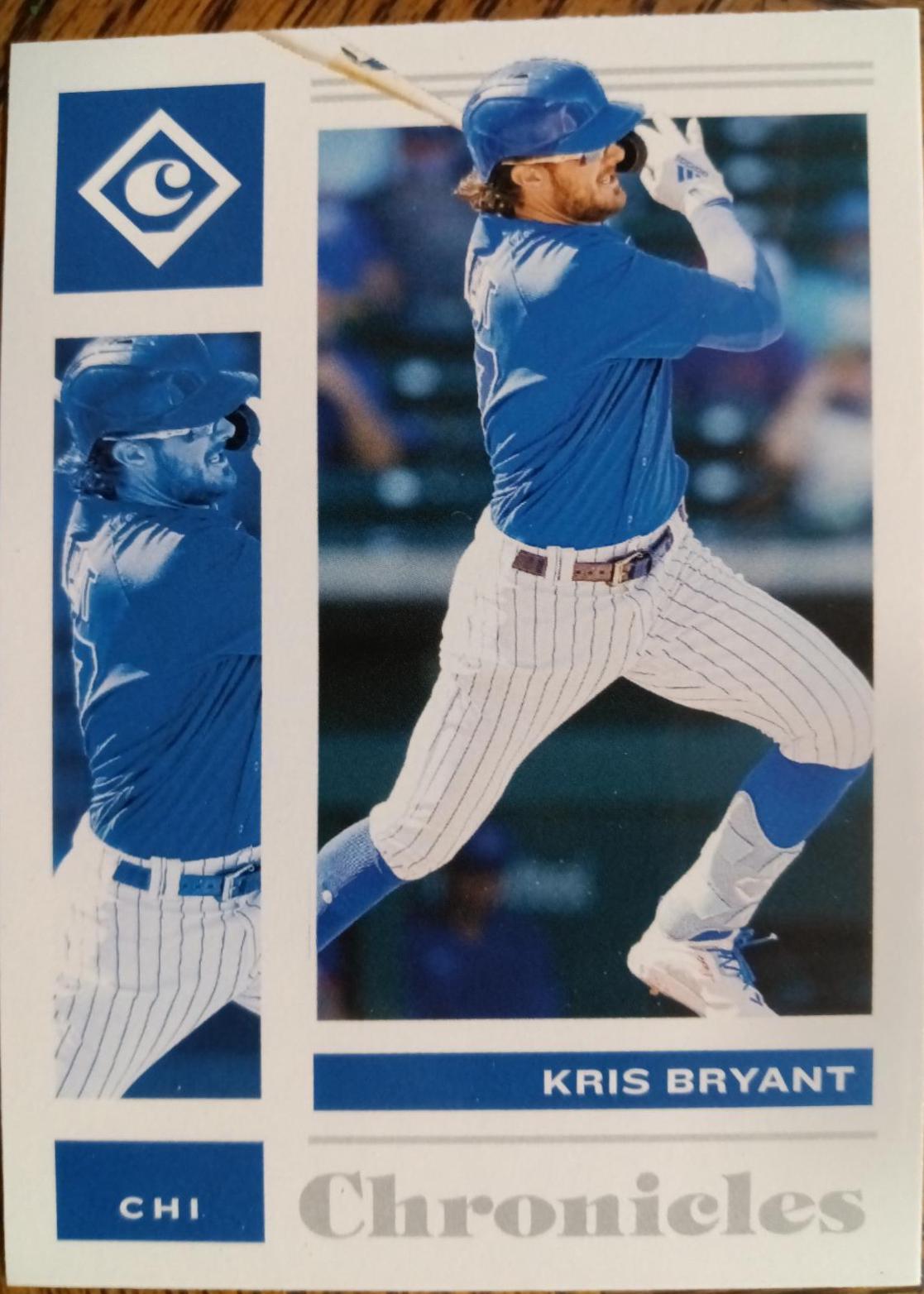 Kris Bryant #5 Baseball Cards 2021 Panini Chronicles