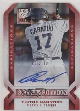 Victor Caratini #21 2013 Panini Elite Extra Edition Baseball