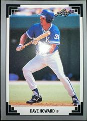 Dave Howard #325 Baseball Cards 1991 Leaf Prices