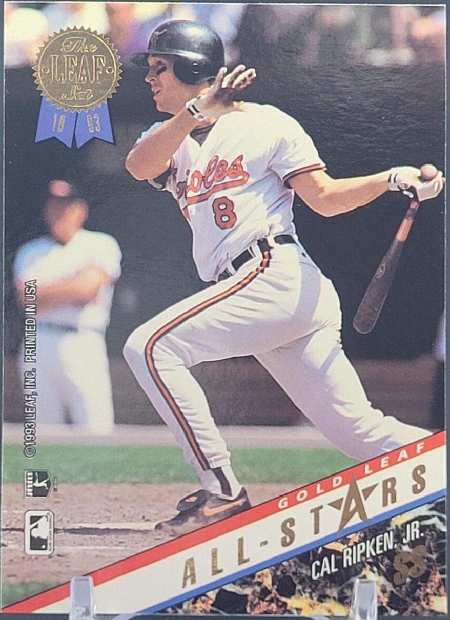 Cal Ripken Jr #R6 Baseball Cards 1993 Leaf Update
