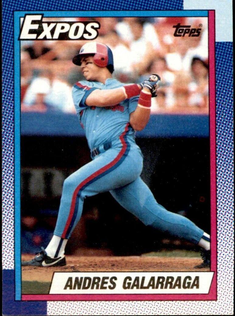 Andres Galarraga #720 Baseball Cards 1990 Topps