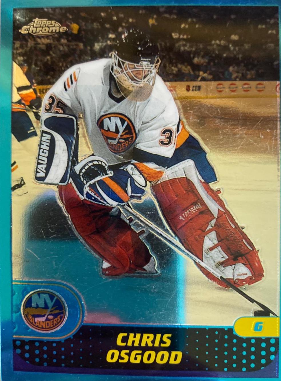 Chris Osgood #85 Hockey Cards 2001 Topps Chrome