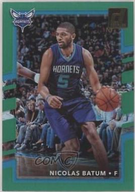 Nicolas Batum #17 Basketball Cards 2017 Panini Donruss
