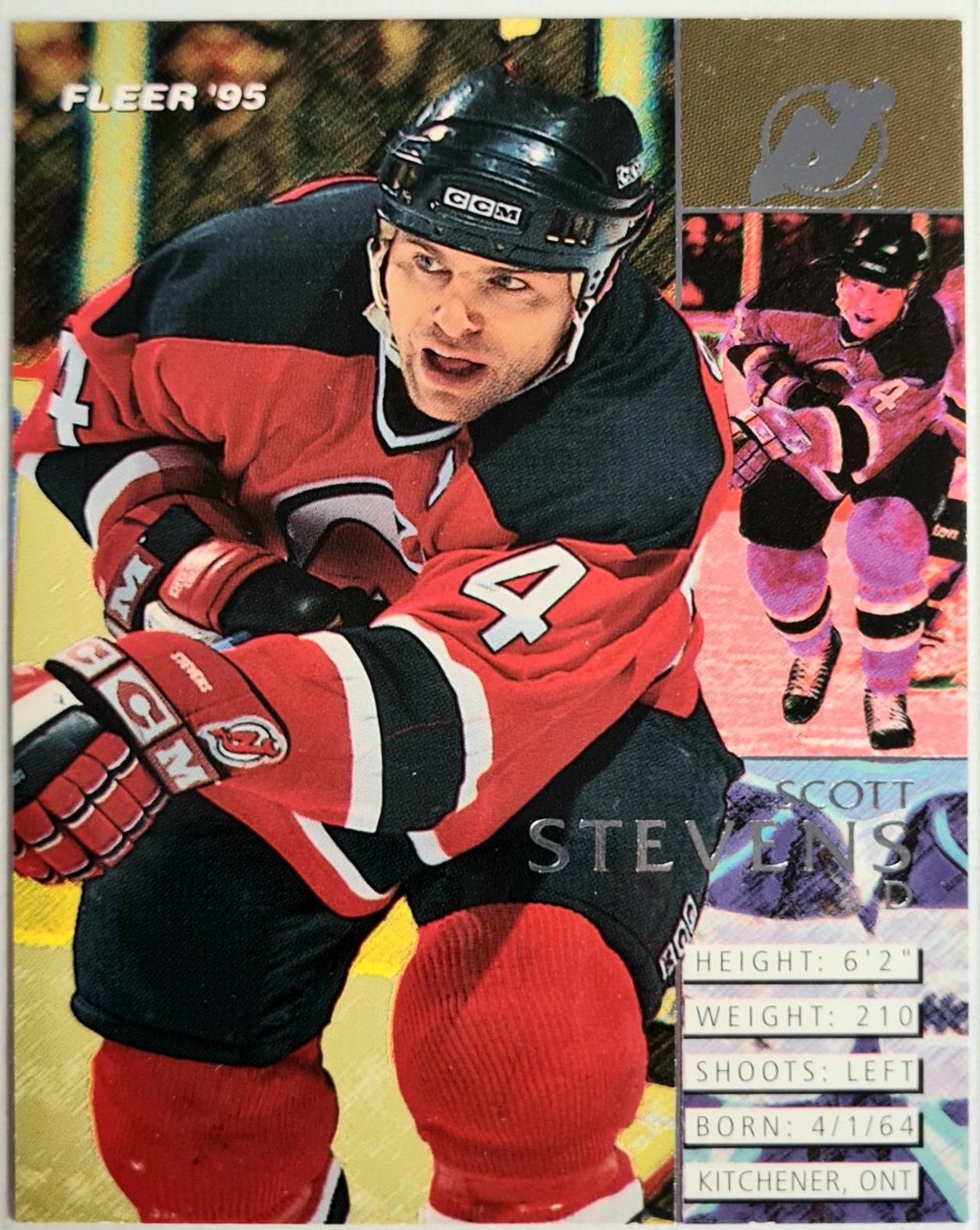 Scott Stevens #119 Hockey Cards 1994 Fleer