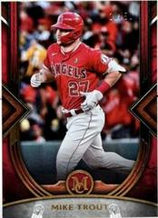 Mike Trout [Ruby] #18 Baseball Cards 2022 Topps Museum Collection Prices