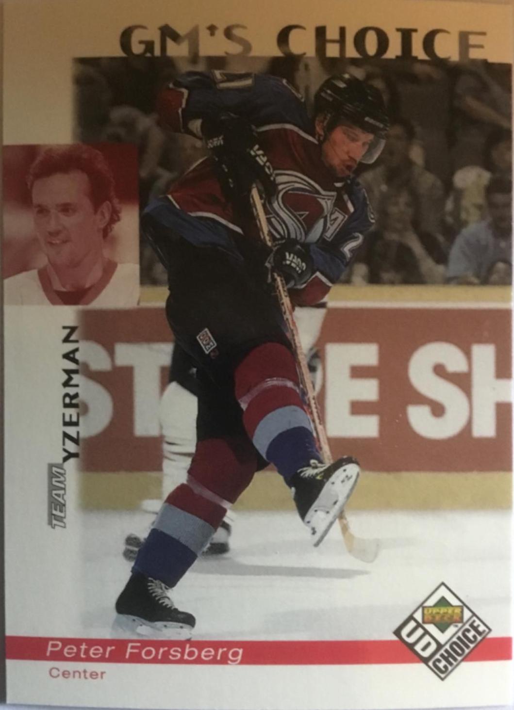 Peter Forsberg #241 1998 Upper Deck Hockey