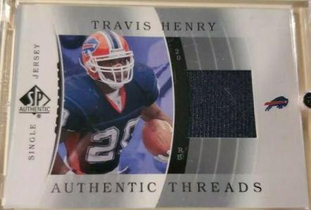 Travis Henry [Single Jersey] #JC-TH
