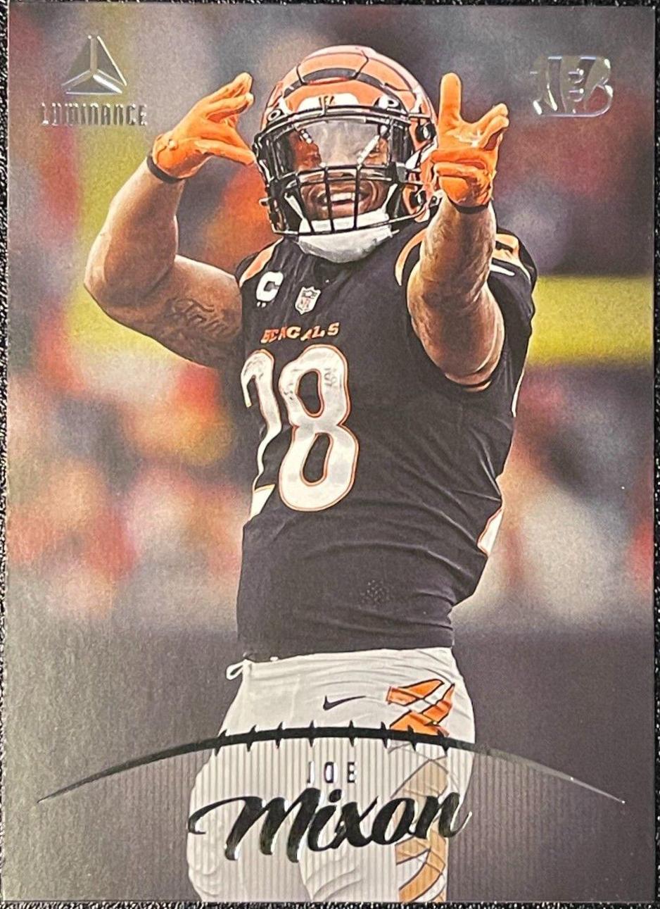 Joe Mixon #3 Football Cards 2023 Panini Luminance