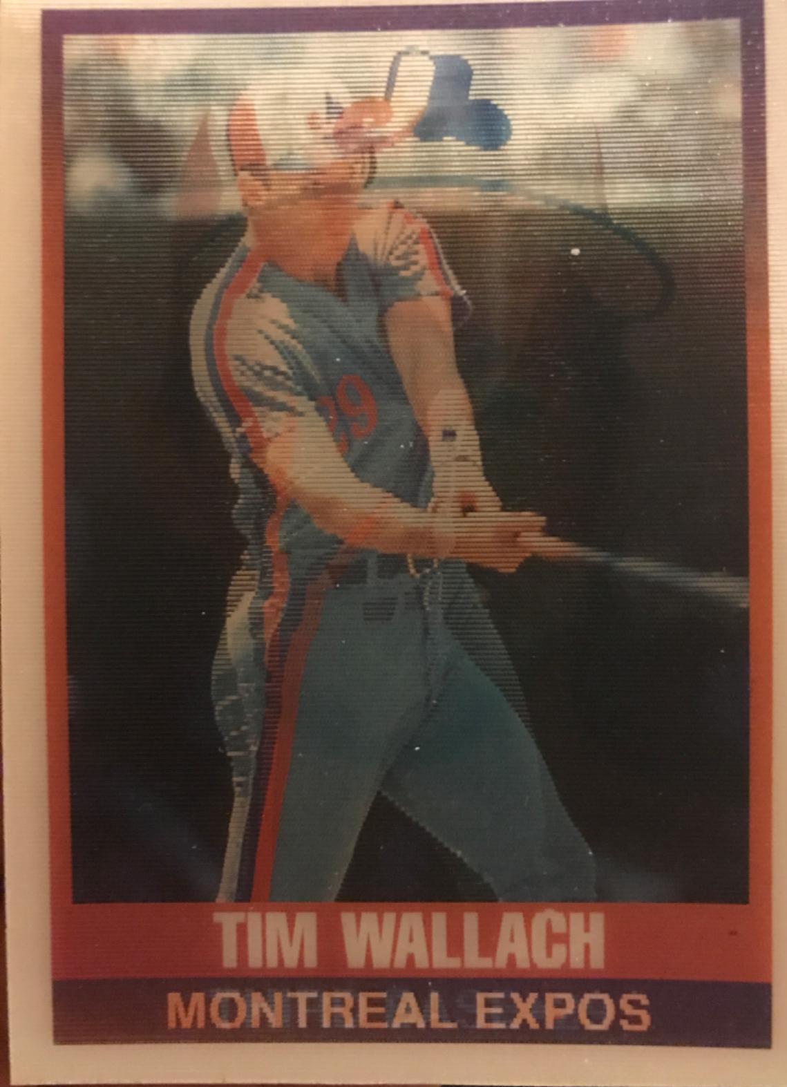 Tim Wallach #114 Baseball Cards 1989 Sportflics