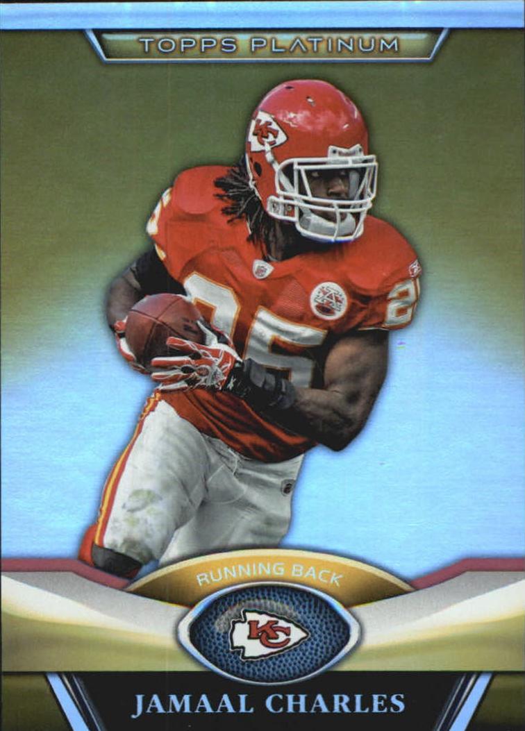 Jamaal Charles #110 2011 Topps Platinum Football