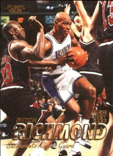 Mitch Richmond #2 Basketball Cards 1997 Fleer