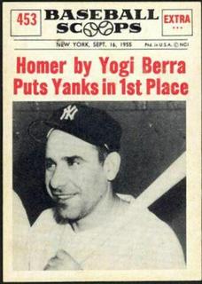 Homer By Yogi Berra: Puts Yanks in 1st Place