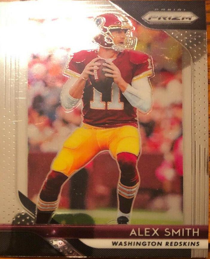 Alex Smith #1 Football Cards 2018 Panini Prizm