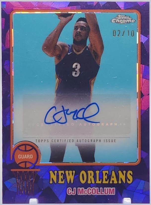 CJ McCollum [Purple Sapphire] #73TA-CM