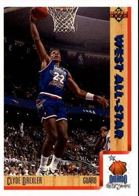 Clyde Drexler #463 Basketball Cards 1991 Upper Deck