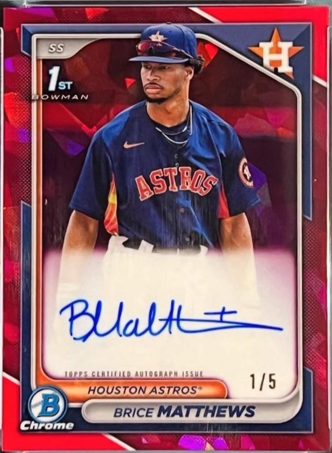Brice Matthews [Red] #BSPA-BM