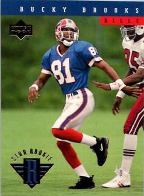 Bucky Brooks #5 Football Cards 1994 Upper Deck