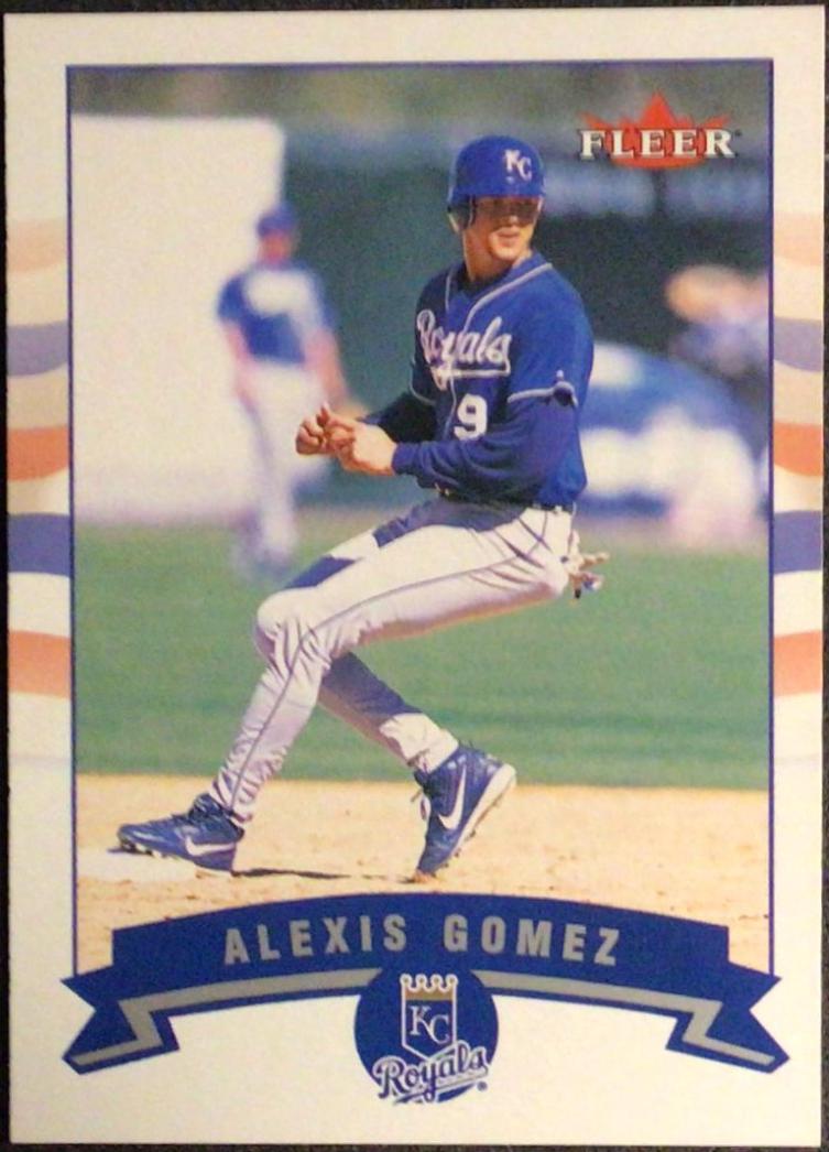 Alexis Gomez #218 2002 Fleer Baseball
