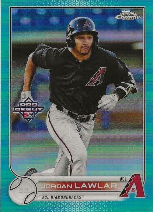 Jordan Lawlar [Aqua Refractor] #PDC-102