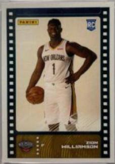Zion Williamson #81 Basketball Cards 2019 Panini Stickers