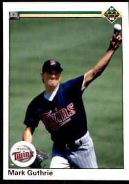 Mark Guthrie #436 Baseball Cards 1990 Upper Deck