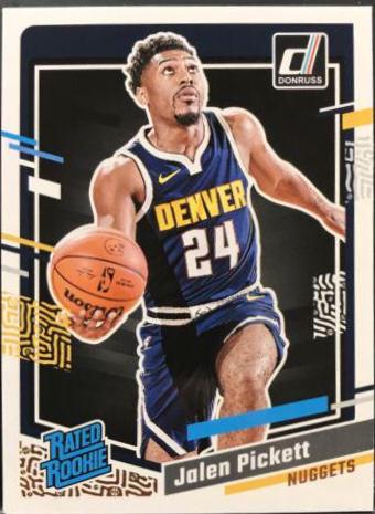 Jalen Pickett #217 Basketball Cards 2023 Panini Donruss